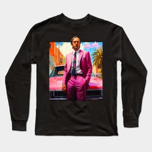 Vice City Saul Goodman Parody Long Sleeve T-Shirt